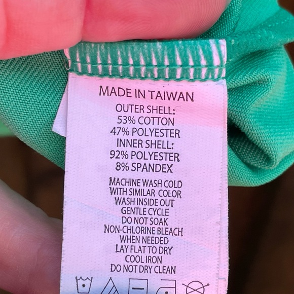 Prana Cute emerald green sleeveless tank top lined - Picture 7 of 9